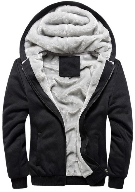 刷毛連帽拉鍊外套 保暖內裡 冬季百搭款