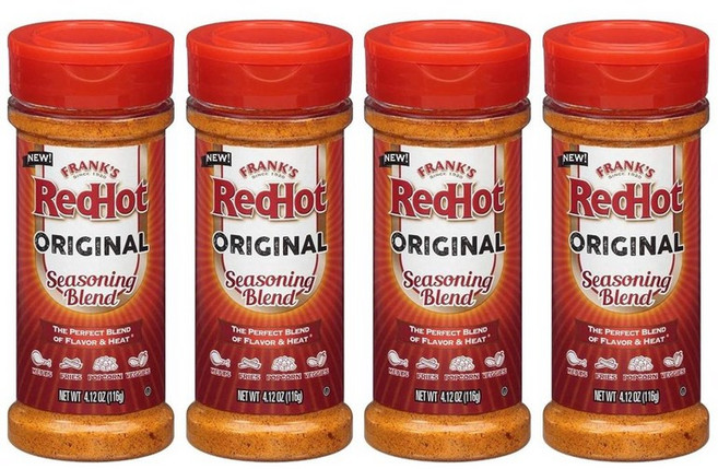 프랭크스 레드핫 오리지널 시즈닝 블렌드 116g, 4개