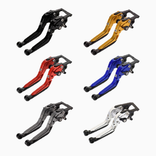 포르자 브레이크레버 조절식 파킹기능 폴딩 와이드 길이조절, 블랙, 1세트