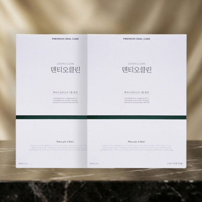 나인멜로 덴티오클린잇몸유산균 덴티오클린구강유산균 덴티오스덴티오클린 구강유산균 덴티오스, 30회분, 2박스