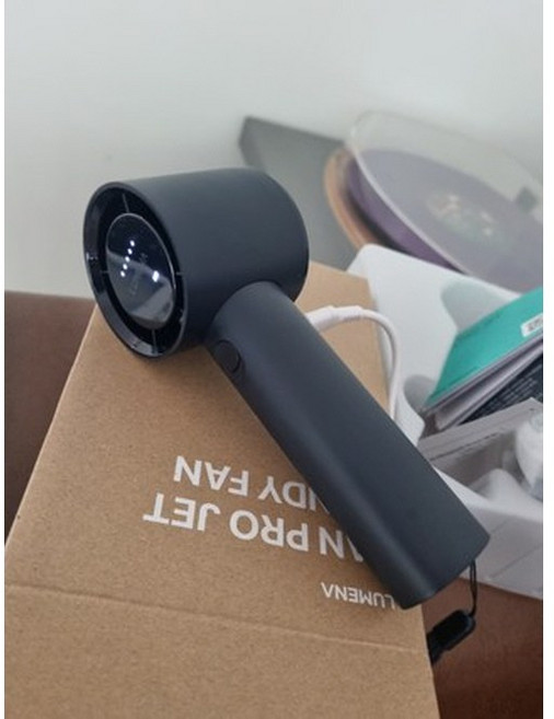 루메나 FAN PRO JET 아웃도어 휴대용 선풍기, 샌드 베이지