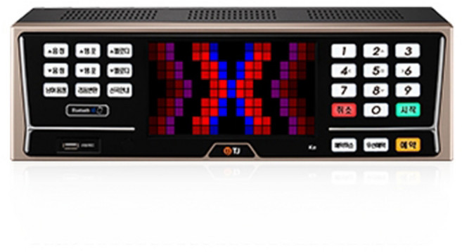 TJ 태진 가정용 업소용 노래방기계 K2반주기 6만여곡 (리모콘+가사책 포함), 반주기+리모콘+가사책