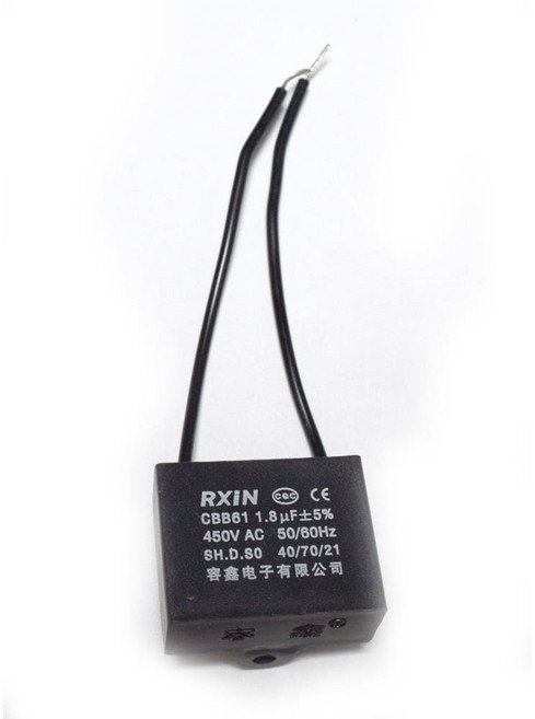 티놀지 CBB61 기동콘덴서 모터 선풍기 보일러 AC 전기 수지콘덴샤 AC450V, 1.8uF(블랙라인), 1개