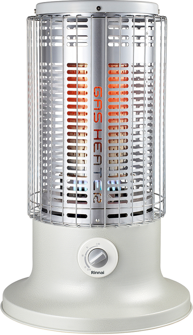 린나이 가스로터리히터 업소용 스탠드형 가스스토브 적외선 가스히터 원통형 바닥형, LPG