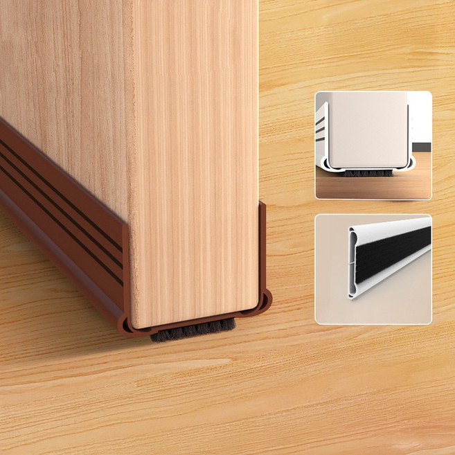 유통피아 방문 틈새 막이 브라운, 1개