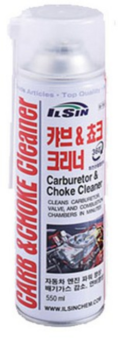 INVEN* 인벤케미칼 캬브&초크 크리너 (안전2중포장) @노즐포함@ 카브레타, 1개, 550ml