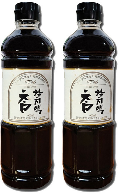 참참치액, 900ml, 2개