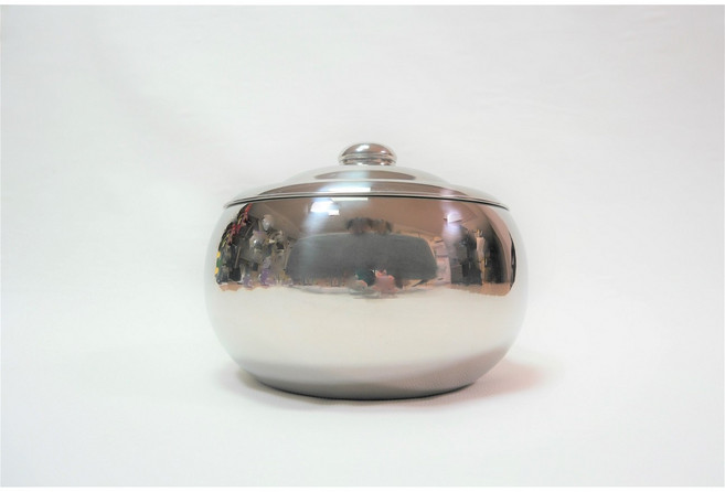 신우 스텐 요강 소변통 이동식 좌변기 대 특대, 1개