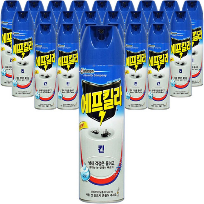 에프킬라 킨 500ml x 24개 모기약 살충제, 에프킬라 킨 500ml x 24개 모기약/살충제/파리약