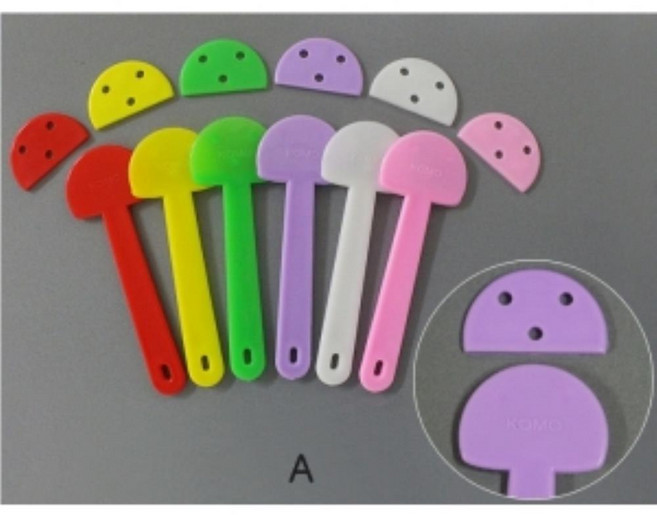 문구랑만들기랑 그리기부채 부채만들기 만들기재료 부채손잡이 1봉10입, 1봉, 연두-10입