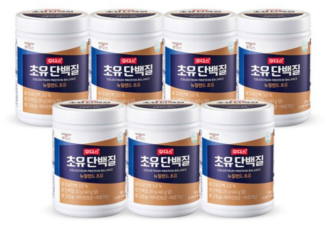 후디스 초유단백질, 280g, 7개