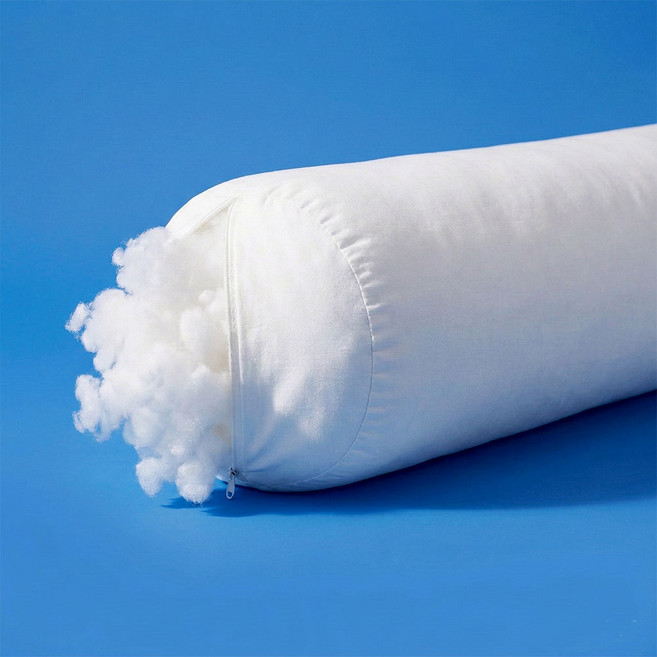 조은자리 듀라론 냉감 바디필로우 커버 세트 안고자는 시원한 여름 죽부인 롱 쿠션 베개 커버, 03 화이트 솜통