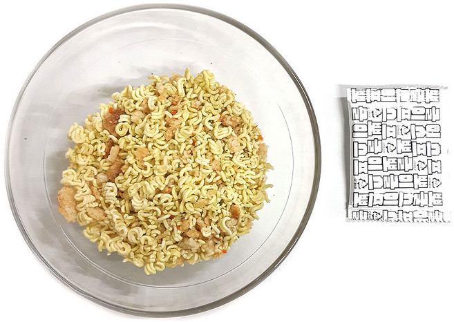 TE즉석밥 비상전투식량 누룽지 뽀글이라면밥(온수취식)(100g)*1P, 1개, 100g