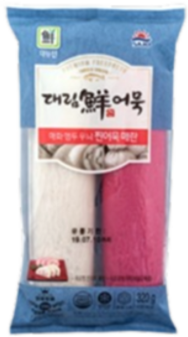 대림선 찐어묵 매란 320g 꽃어묵 우동고명, 3개