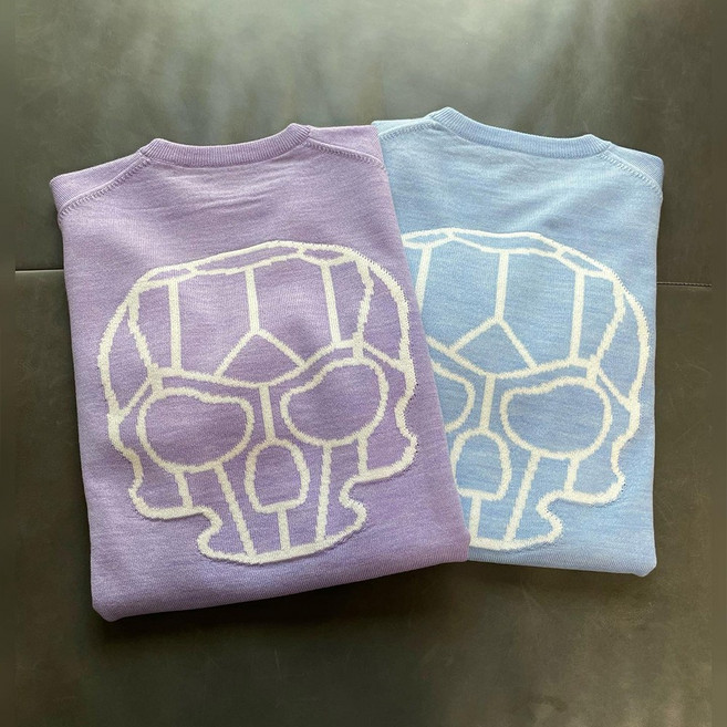 락골프 락스컬 울니트 크루넥 풀오버