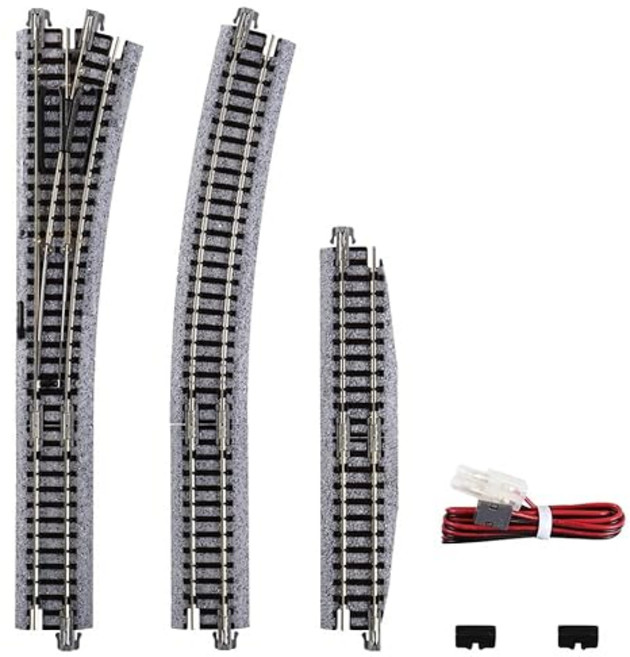 KATO N 게이지 전동 포인트 4번 오른쪽 20-221 철도 모형 용품, 1개