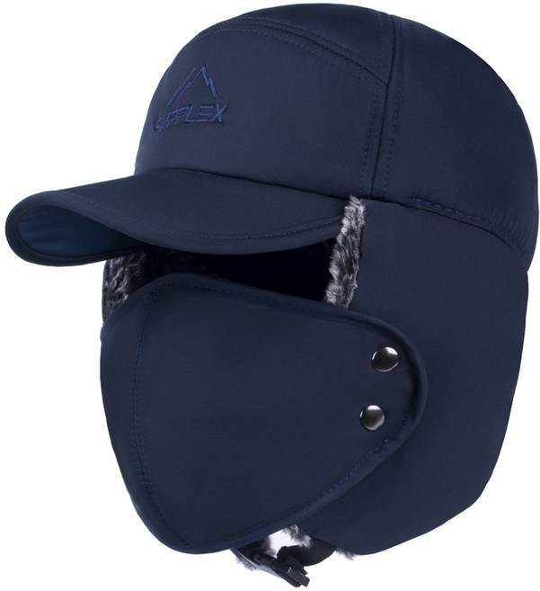 철통방어 방한 털모자 귀달이 모자 겨울 작업 등산 군밤 마스크