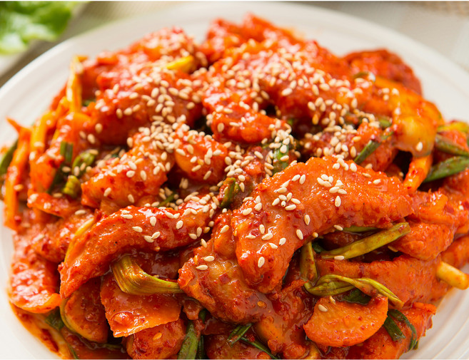 도라지 홍어회무침 참솔식품 홍어무침, 1kg, 1개