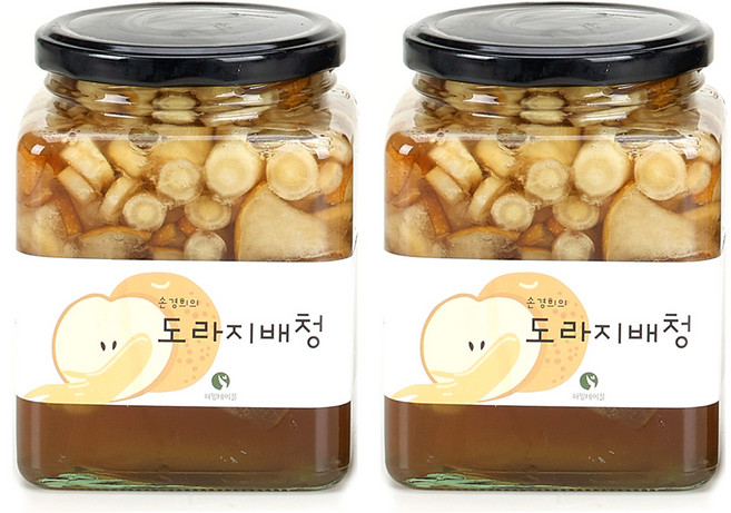허밍테이블 배도라지청, 1개입, 2개, 800g