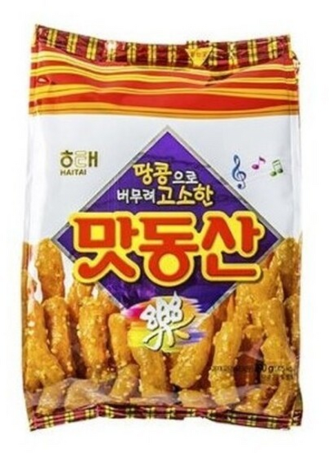 해태제과 맛동산, 300g, 3개