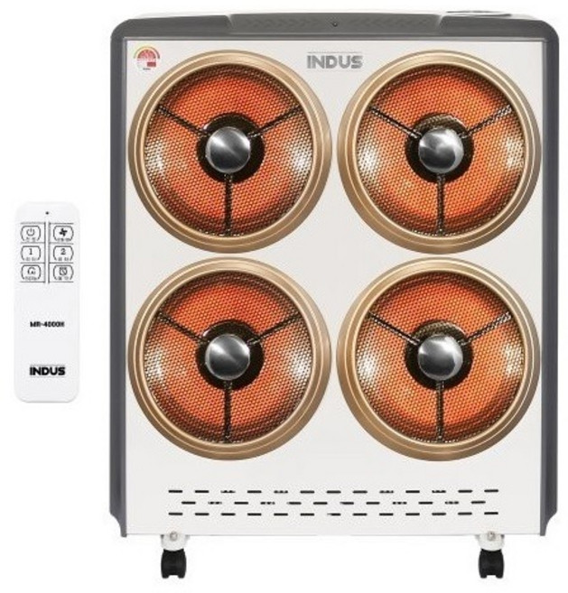 인더스 하이라이트 히터 송풍기능포함 4구 IN-4000H, 단품, 상세참조