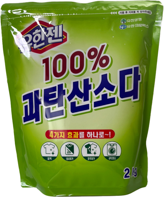 유한젠 100% 과탄산소다, 2kg, 1개