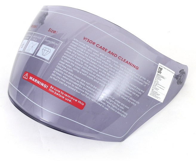 라이더알파 오토바이 헬멧 SHC-528용 쉴드, 헬멧 SHC-528용 스모그 쉴드