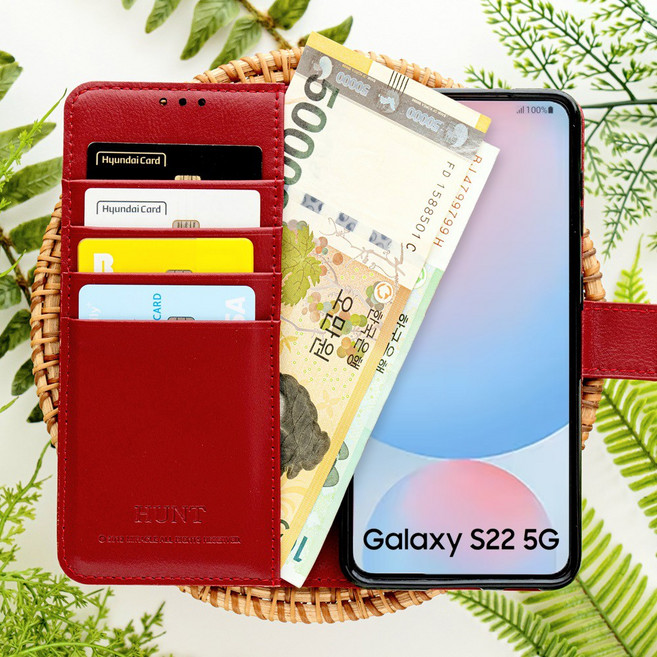 갤럭시 S22 5G 가죽 카드수납 핸드폰 지갑케이스 S901