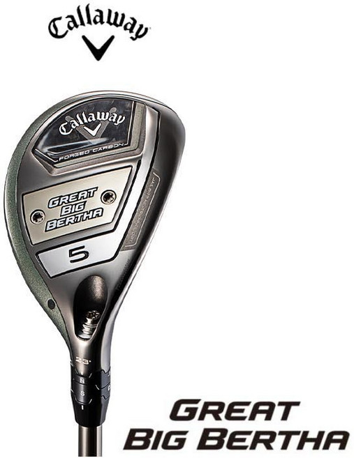 [한국캘러웨이골프] 그레이트 빅 버사 여성 하이브리드 유틸리티, 4번, L