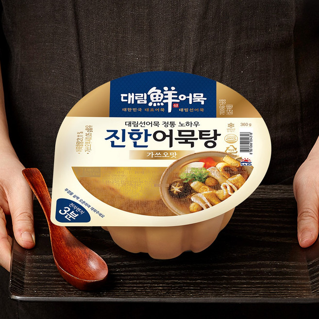 대림선 가쓰오 부산어묵탕 360gx24개(한박스), 24개, 360g