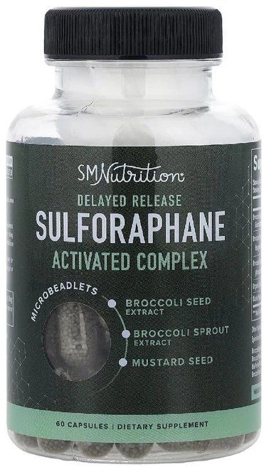 SM뉴트리션 설포라판 Activated Sulforaphane Complex 캡슐 60정, 1개 - 쿠팡