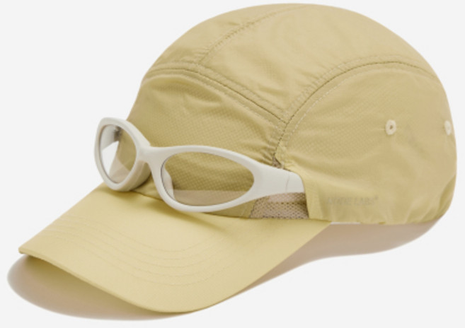 [노드랩스] DEV:5 CAP 01 SUNGLASS CUT BALLCAP_LIGHT YELLOW