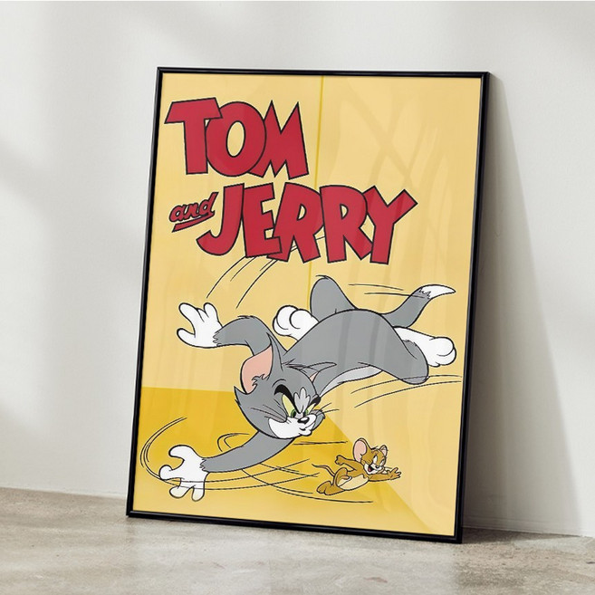 톰과제리 빈티지 포스터 아이방 꾸미기 홈카페 카페 원룸 소품 집들이 선물 인테리어 07, A3 사이즈(297_420mm), A3포스터만 구매