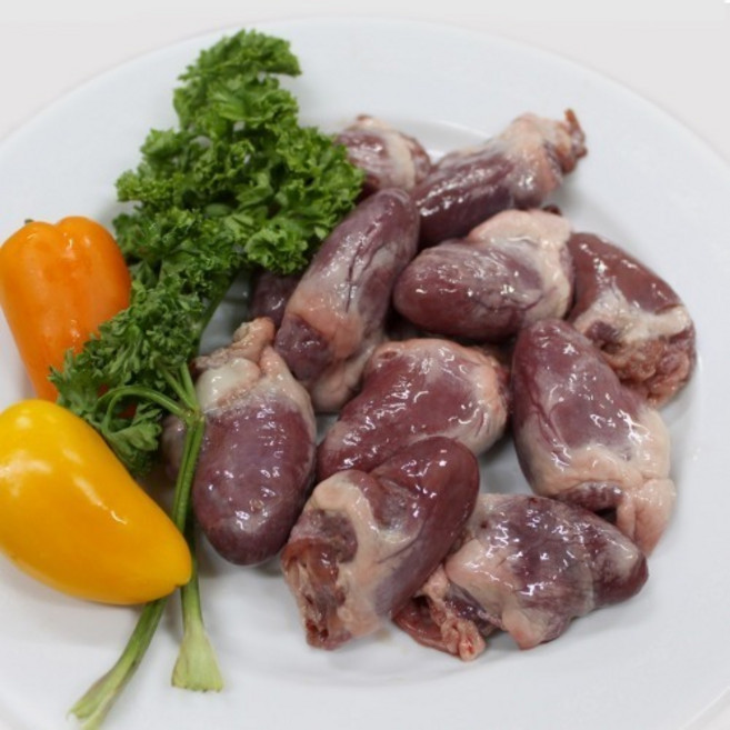 오리염통 심장 500g 유황오리, 1개