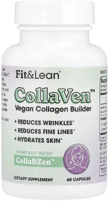 핏앤린 콜라겐 빌더 CollaVen Vegan Collagen Builder 캡슐 60정, 1개 - 쿠팡