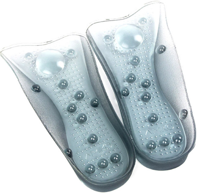 베리슈 남성/여성 2사이즈 기능성 인솔 아치 충격방지 쿠션 실리콘 젤리 깔창 족저근막염 인솔 신발구두 운동화 지압 반깔창