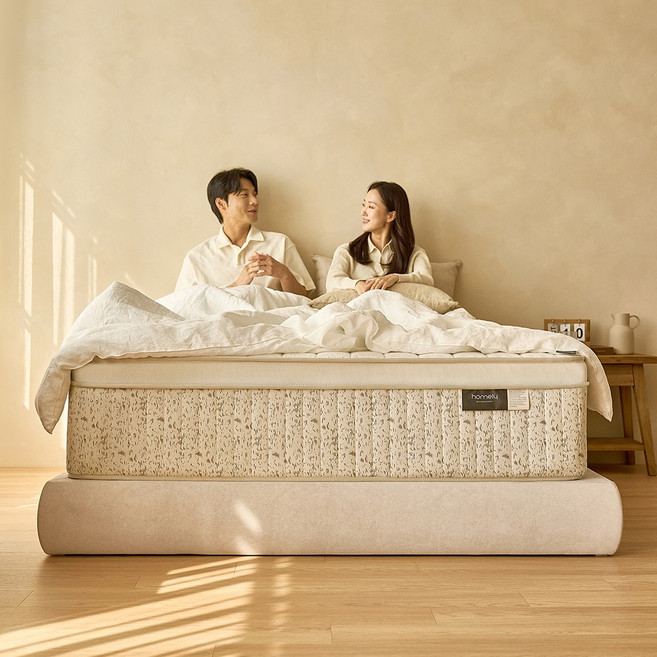 (3일이내 빠른배송+10만원즉시할인) 솜니 34cm 포켓스프링 알러지케어 침대 롤팩 매트리스 (싱글/슈퍼싱글/퀸/킹/라지킹), 중간 부드러움