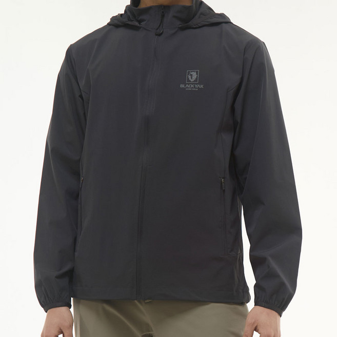 블랙야크 워크웨어 경량 윈드브레이크 자켓 남녀공용 봄가을 후드 방풍 점퍼