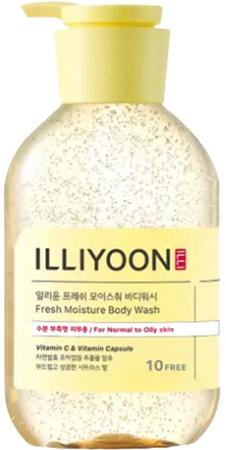 일리윤 프레쉬 모이스춰 바디워시 500ml, 1개 - 쿠팡