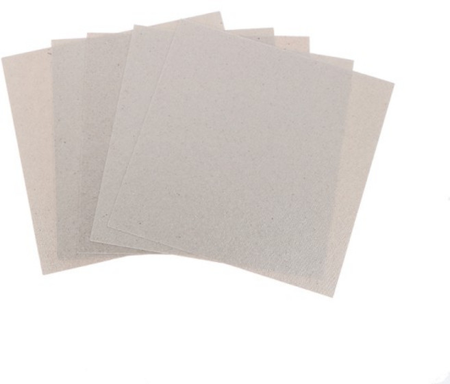 가전 부품 두꺼운 전자 레인지 토스터기 마이카 플레이트 시트 수리 부품 13x13cm 5 개