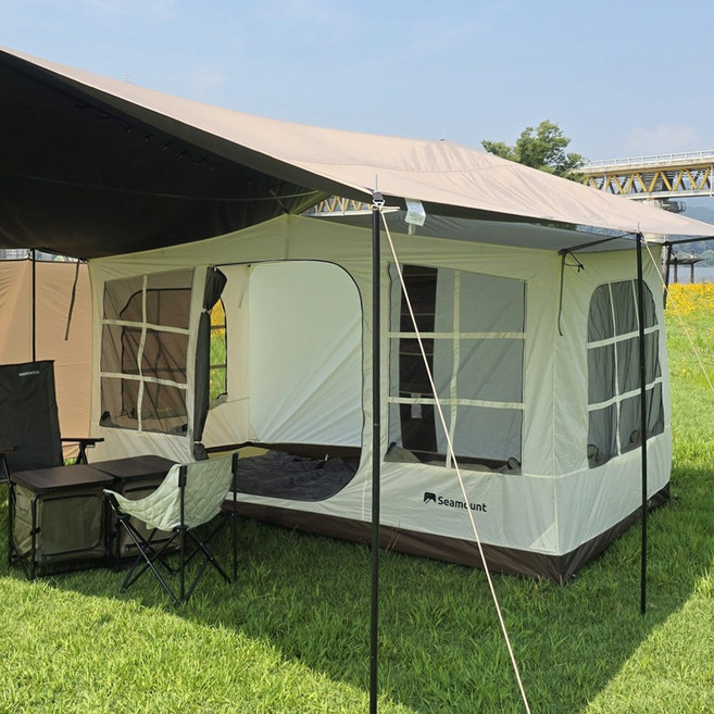 시마운트 타프 이너텐트 타프스크린 렉타타프 비자립, 베이지