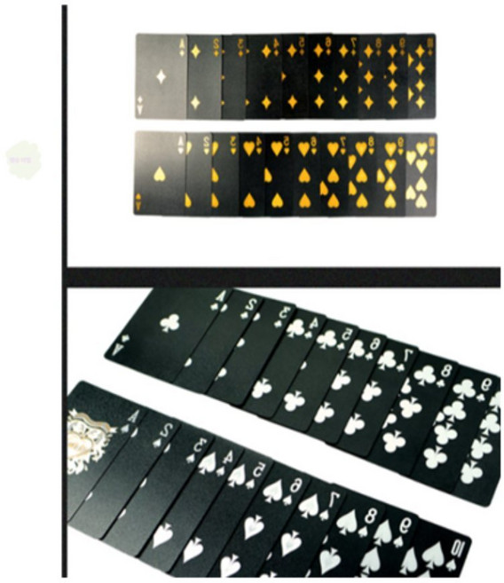 땡큐마켙 블랙 포커 카드 로얄트럼프카드