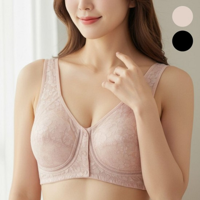앞후크 프론트훅 노와이어 편안한 브라 앞후크브라 노와이어브라 빅사이즈앞후크브라