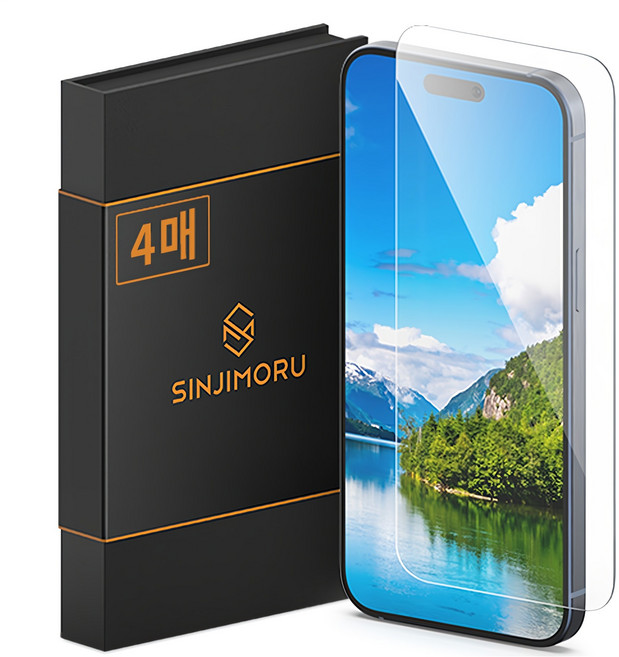 신지모루 신지글래스 2.5D 강화유리 휴대폰 액정보호필름 4p, 1세트