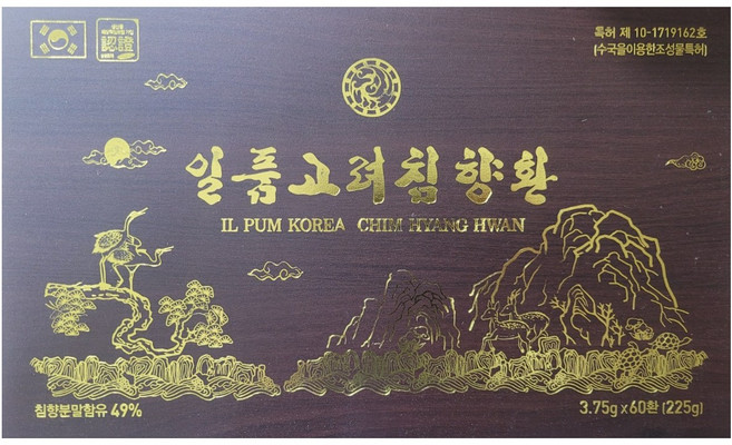 상아생명과학 일품고려침향환 60환, 1개, 3.75g