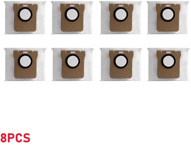 샤오미 로봇 청소기 X10+ Plus 부품용 부직포 일회용 교체 먼지 봉투, 01 8pcs