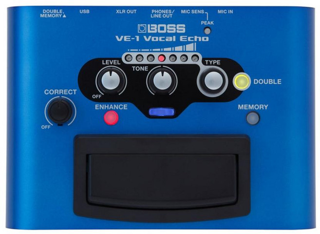 BOSS VE-2 Vocal Harmonist 보컬 용 하모니 이펙터, 1개