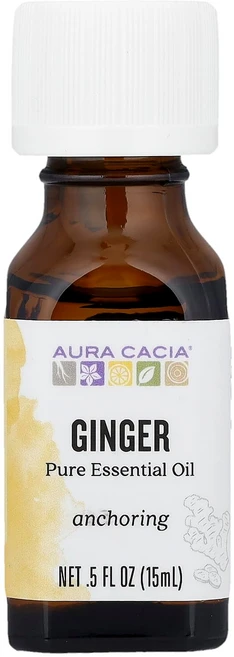 아우라 카시아 순수 에센셜 오일 생강 15ml (0.5 fl oz) AUR-91121 - 쿠팡