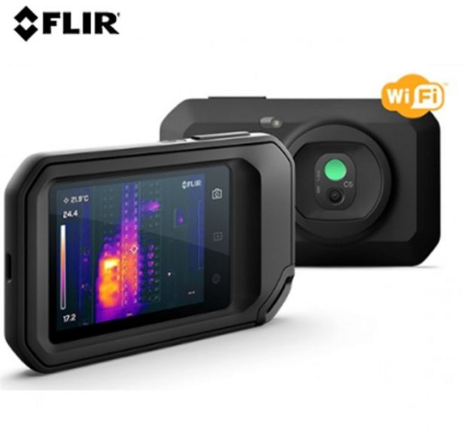 플리어 FLIR C5 열화상카메라 열감지기 적외선영상 rkr433ld, 1개