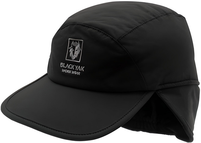 블랙야크 워크웨어 고소모 겸용 베이직캡, 블랙